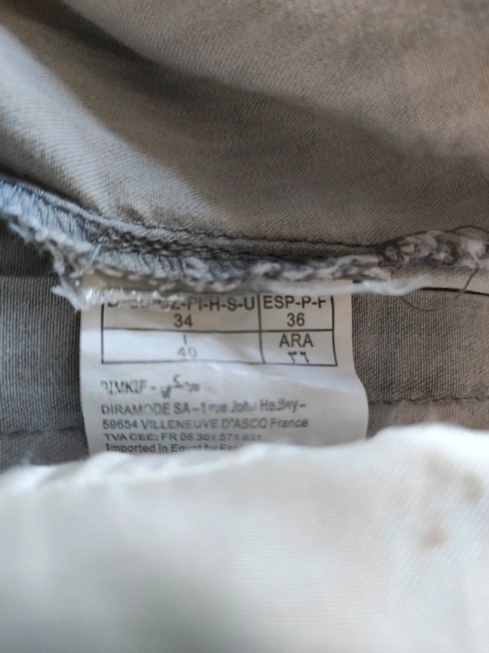 Chemise Pimkie gris délavé effet jeans taille XS - photo numéro 7