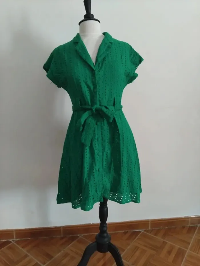 Robe Lili &Lala dentelle anglaise100%coton - photo numéro 4