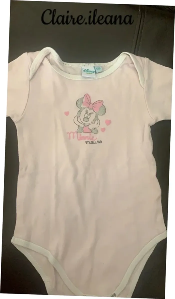 🛑body minnie taille 12mois🛑