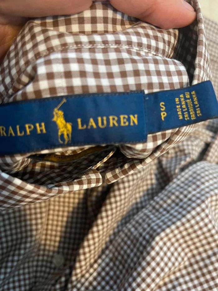 Chemise manches longues Ralph Lauren slim fit taille S - photo numéro 6