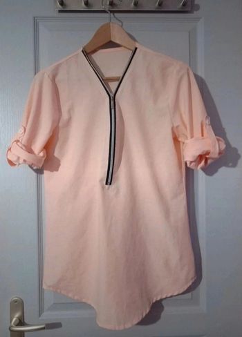 Blouse rose pâle 38