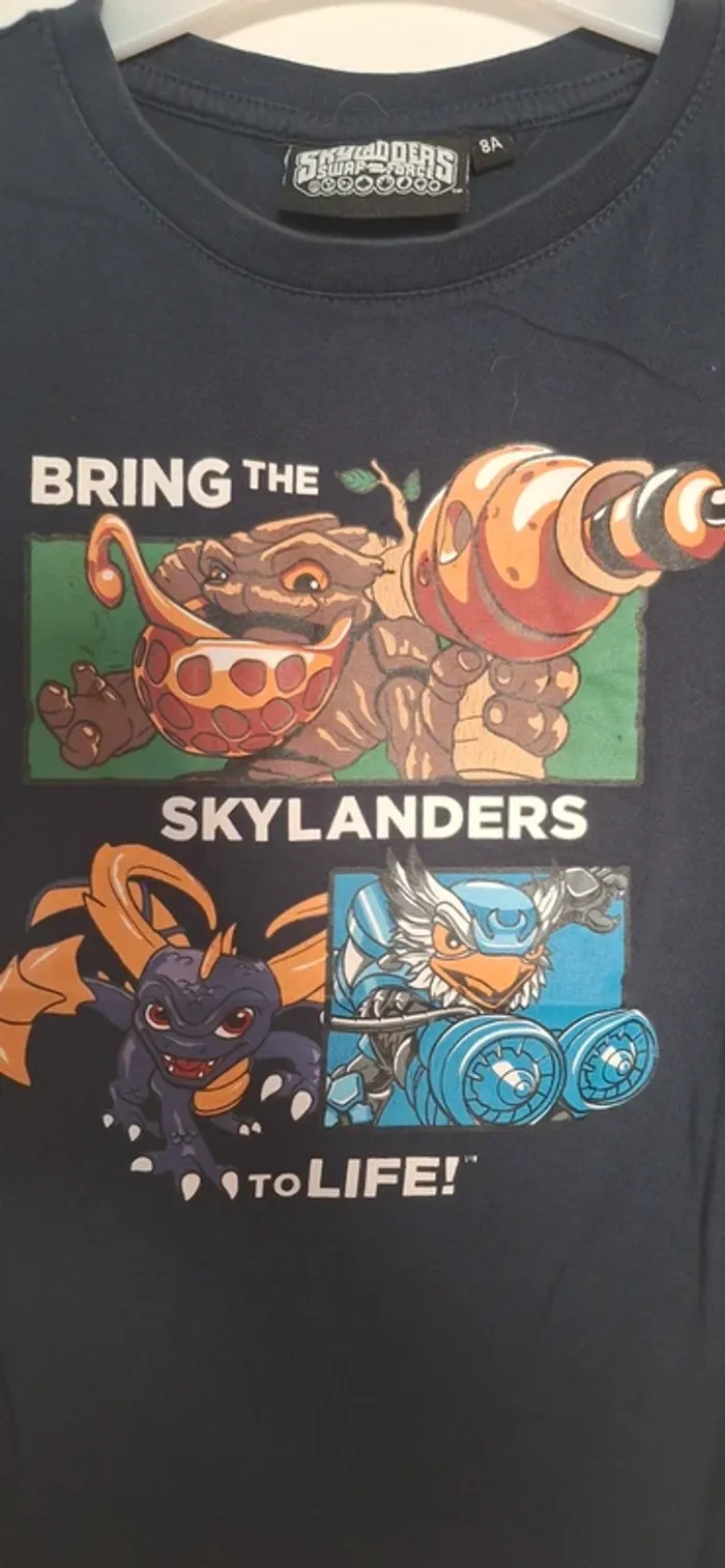 T-shirt Skylanders - Taille 8 ans - photo numéro 2