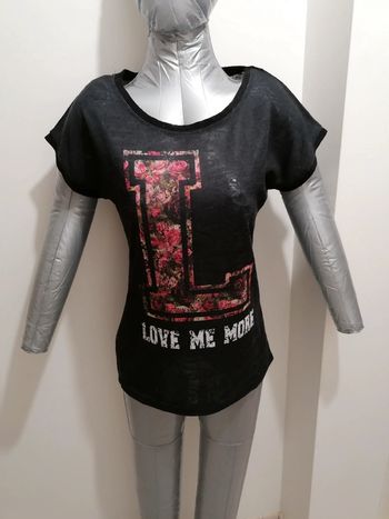 T-shirt Cache Cache (noir), M / 38 / 10