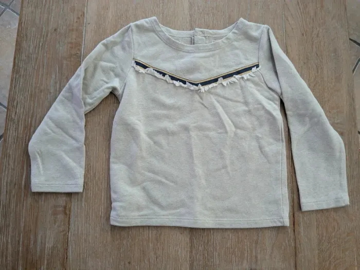 Sweat 6 ans fille little cigogne