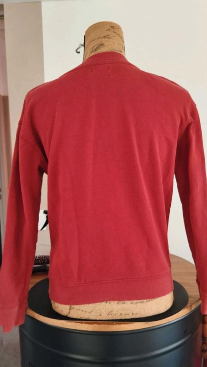 Sweat  bordeaux  taille xs avec  écritures  true love - photo numéro 6