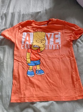 Tee shirt Simpson 4/5 ans