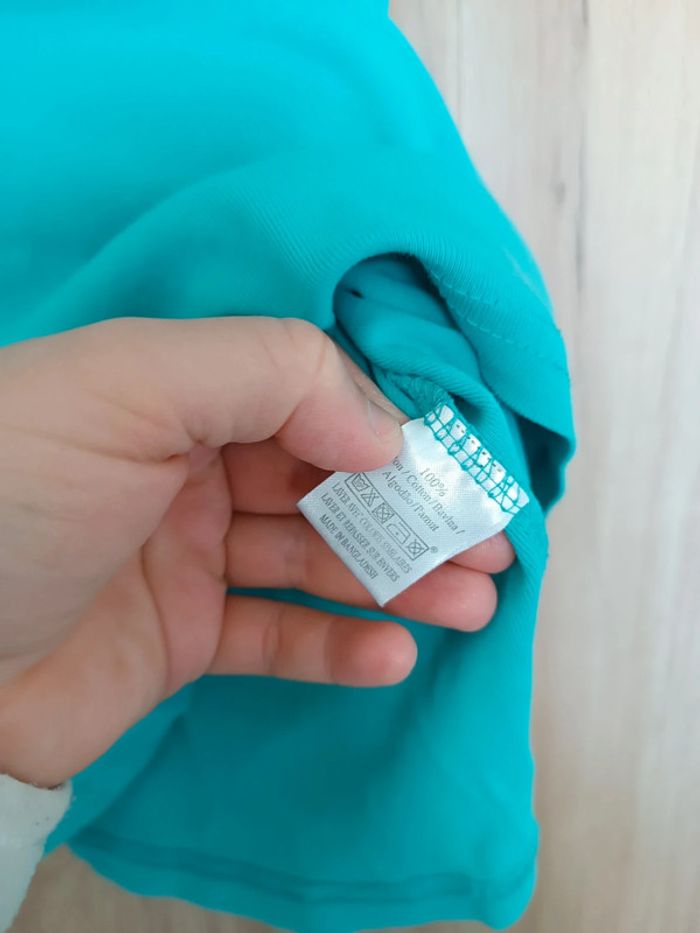 T-shirt bleu taille 1 femme - photo numéro 3