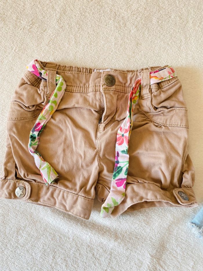 Lot de deux shorts 24 mois 92 cm - photo numéro 4