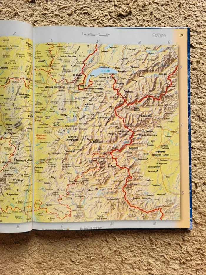 Nouvel Atlas mondial, livre de cartes et planisphère - photo numéro 7