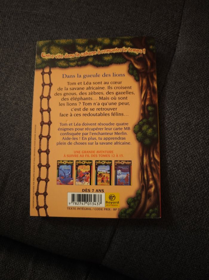 Dans la gueule des lions (La Cabane Magique) - photo numéro 2