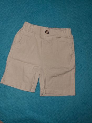 Short beige 4 ans