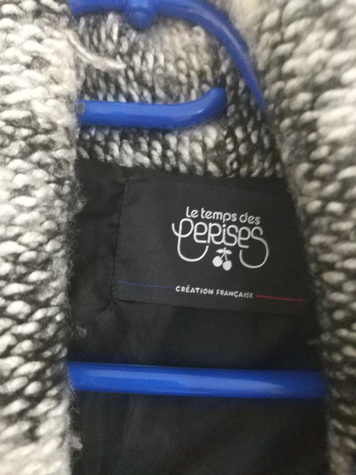 Veste courte hiver le temps des cerises taille 36 - photo numéro 3