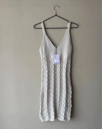 👗Robe en maille beige été  - bershka - taille L - neuf avec étiquette