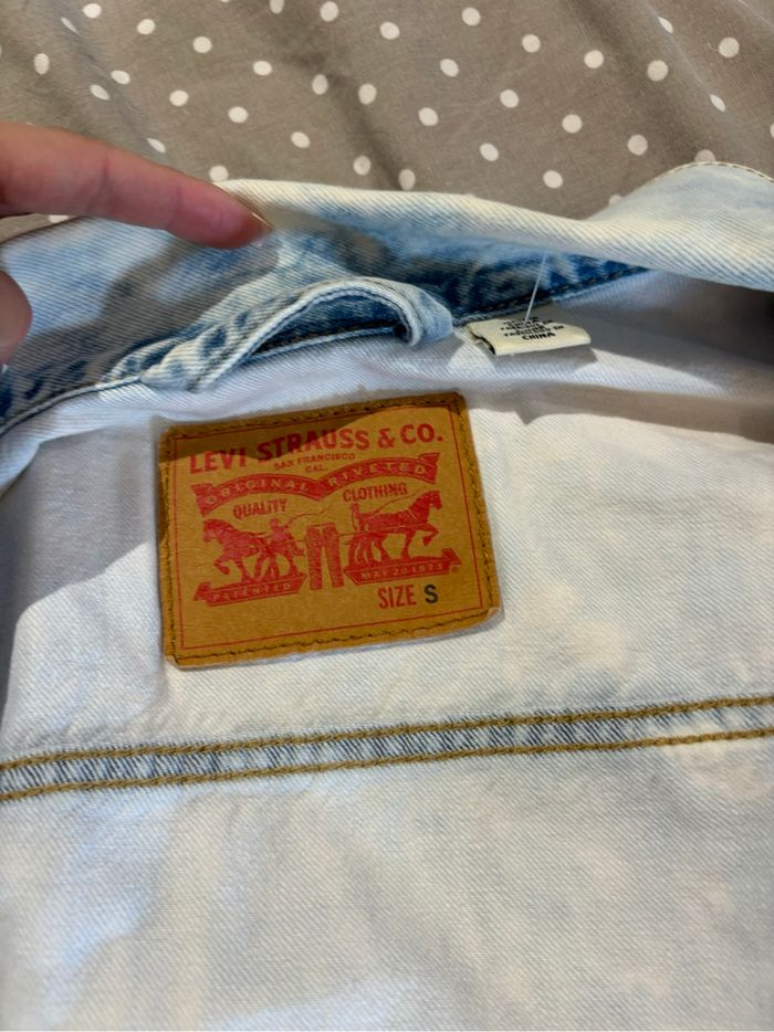 Veste en jean Levi’s vintage - Taille S - photo numéro 8