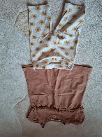 C&A  leggig + t shirt