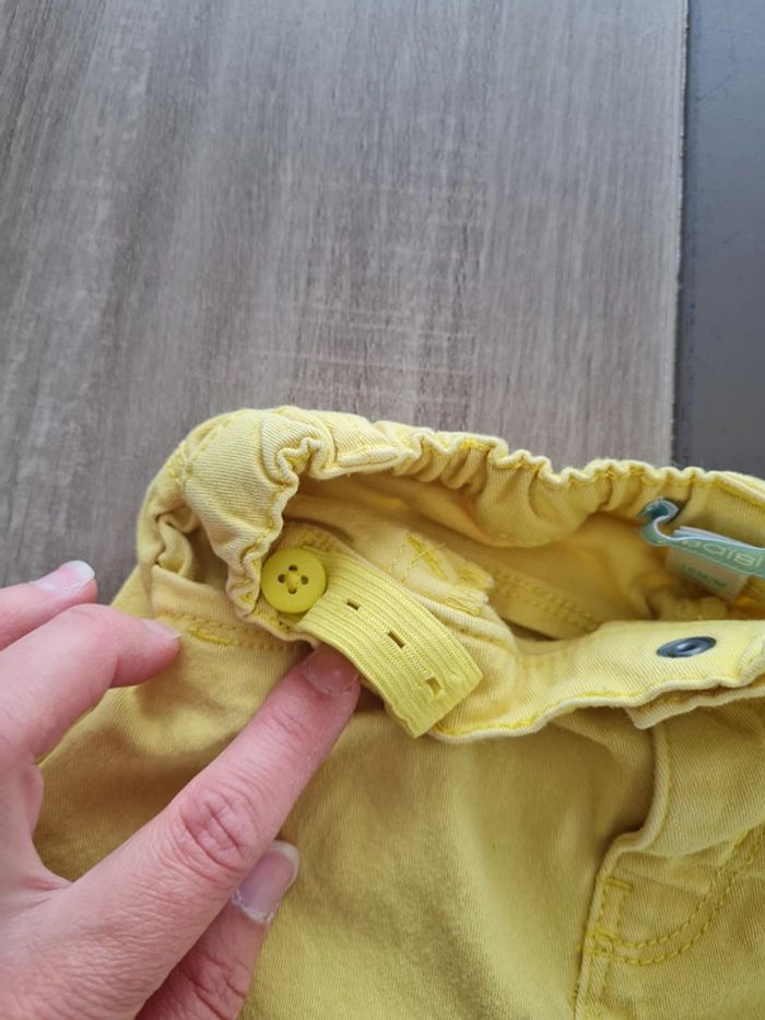 Pantalon jaune 18 mois obaïbi - photo numéro 4