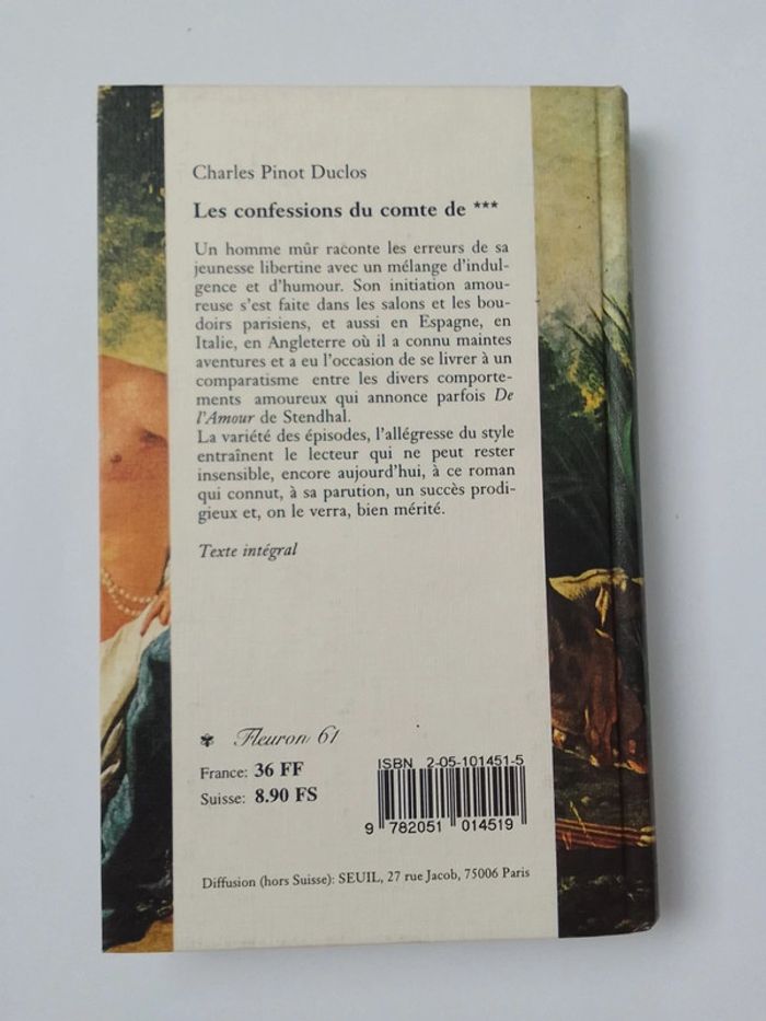 Duclos - Les confessions du comte de ** - photo numéro 2