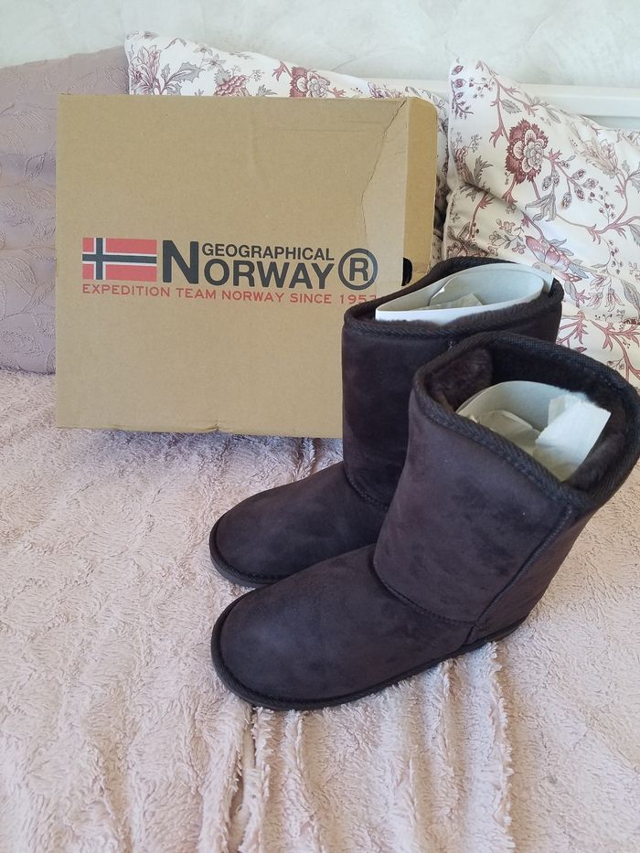 Bottes fourrees Geographical Norway t36 Neuf - photo numéro 2