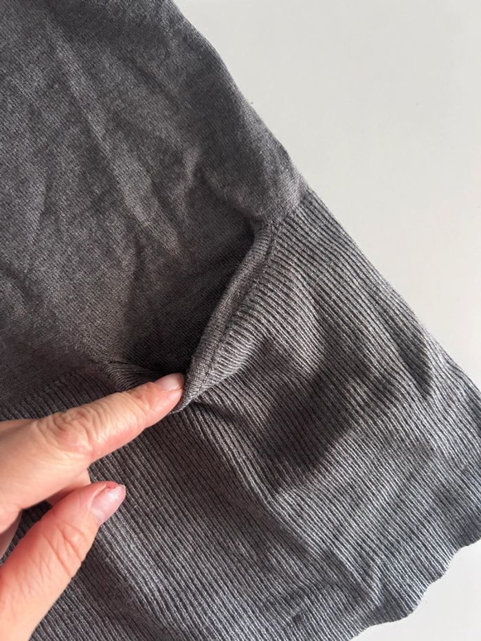 Pull fin gris – Taille 2 (équiv. M) - photo numéro 6