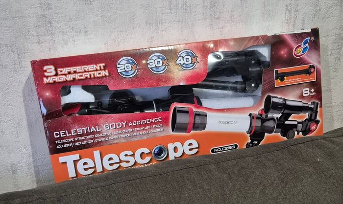 Télescope pour Enfants jouet 3 grossissement different