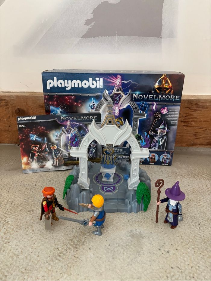 Playmobil 70223 Novelmore le temple du temps