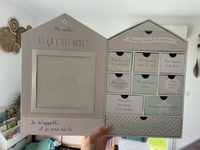 Coffret de naissance/ souvenir garçon - photo numéro 2