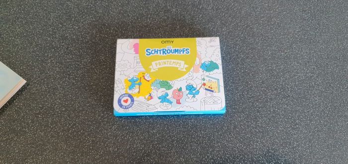 Poster Coloriage schtroumpfs mac donalds Neuf V5