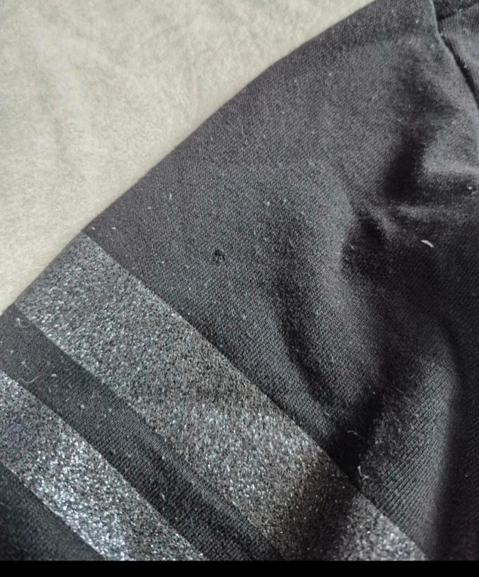 Pull à capuche léger OVS Taille XS 14/16 ans Noir A20 - photo numéro 6