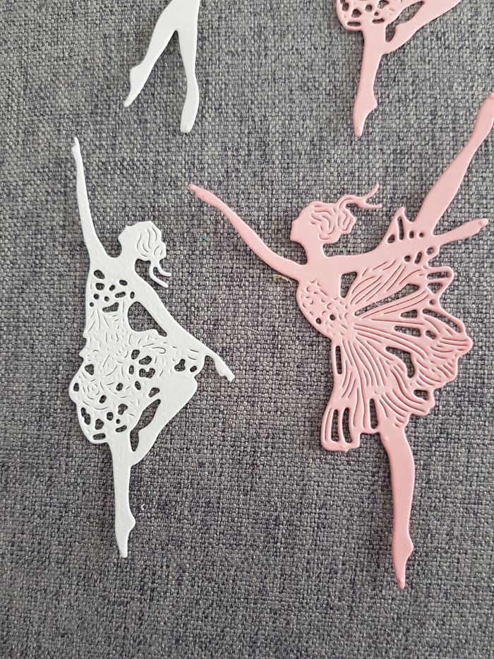 Lot embellissement scrapbooking, ballerines - photo numéro 4