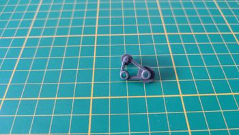 Partie moteur pièce détachée miniature Bburago Burago Jaguar type E 1961 1/18 1/18e 1/18ème #D33