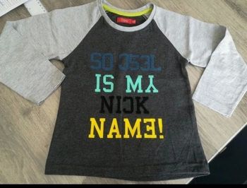 T shirt ml 6 ans garçon