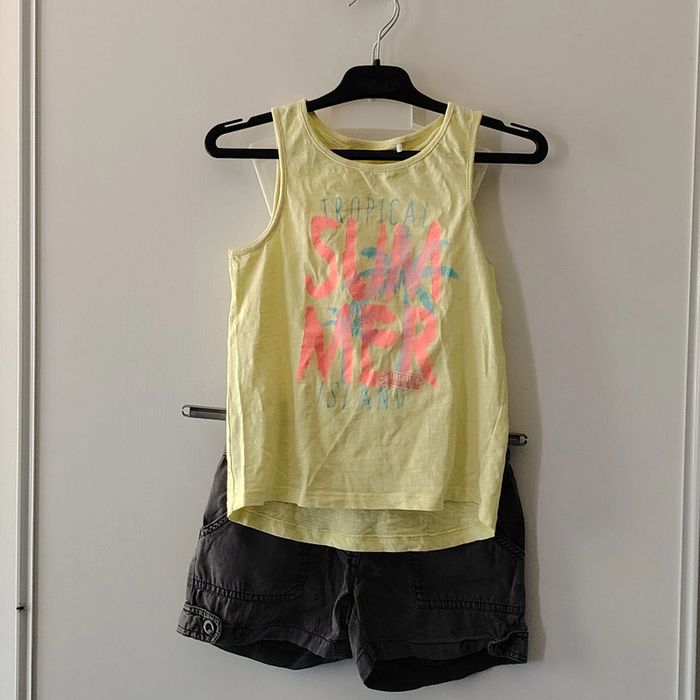 Ensemble jaune / gris foncé 8 ans orchestra - photo numéro 2