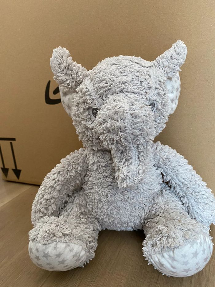 Peluche éléphant - photo numéro 3