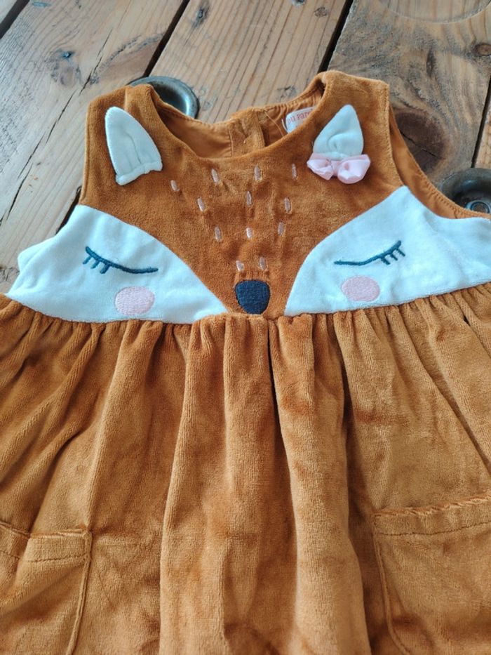 Robe renard bébé fille 24 mois - photo numéro 2