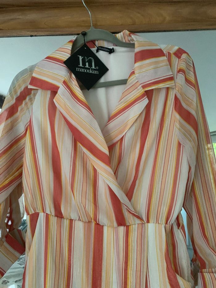 Robe Manoukian longue taille 36 neuve avec étiquette - photo numéro 3