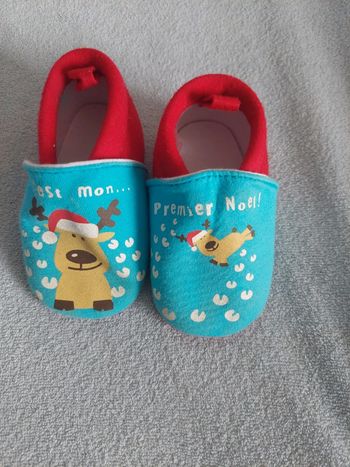 Chausson noël bébé