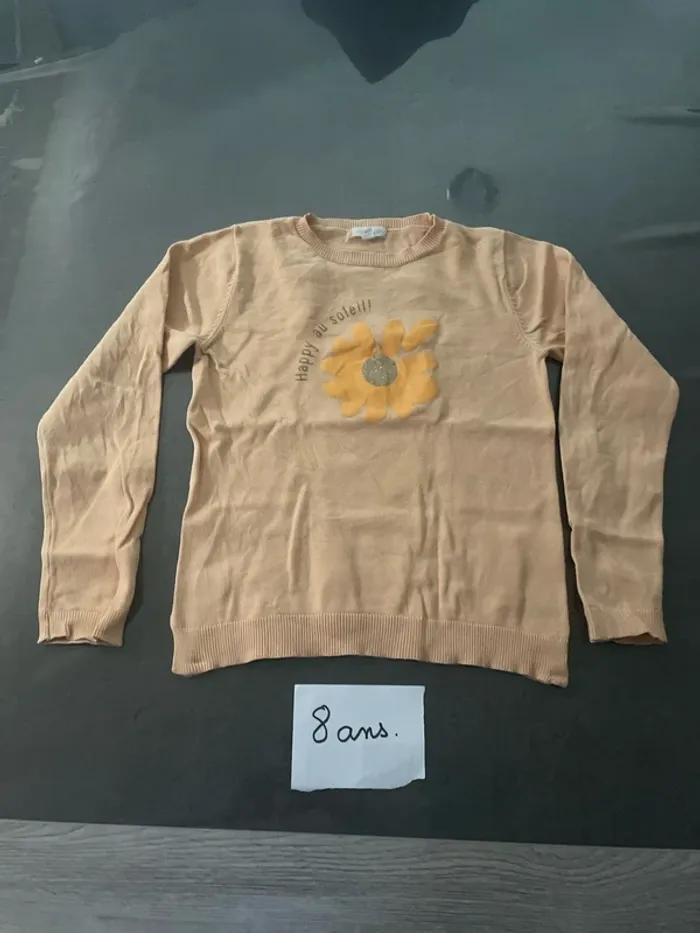 Pull léger fleur verbaudet
