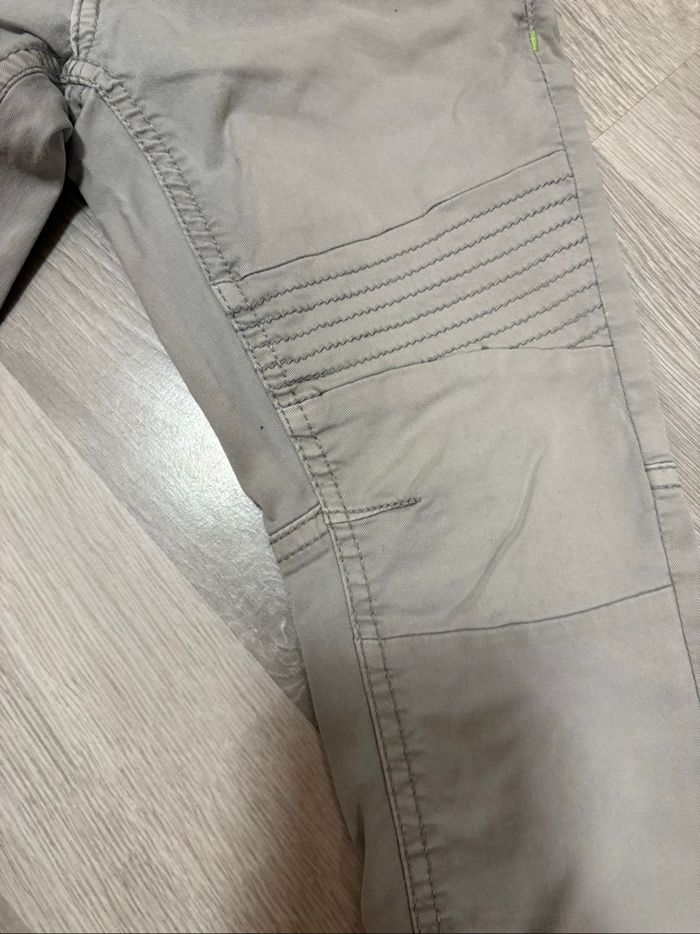 Pantalon toile gris 4 ans - photo numéro 3