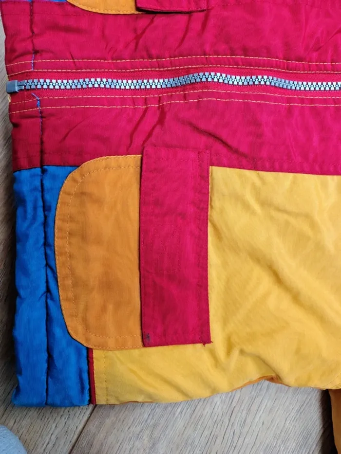 Veste manteau de ski à capuche pour bébé fille. Plusieures poche Doublure polaire Anti-boulochage - photo numéro 6