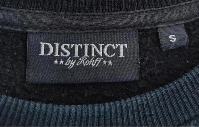 Sweat noir et blanc - Distinct by ROHFF - taille S - photo numéro 4
