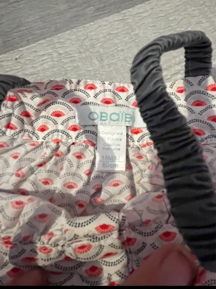 Combishort Obaibi bébé fille 18 mois - photo numéro 3