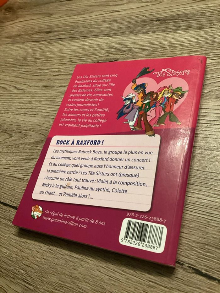 livre téa stilton rock a raxford - photo numéro 2