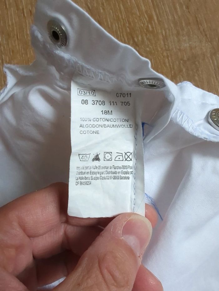 Salopette courte Petit kimbaloo 18 mois - photo numéro 11