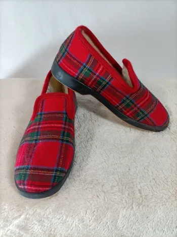 Chaussons charentaises " ouf! " Doublure laine Taille 38 Mixte