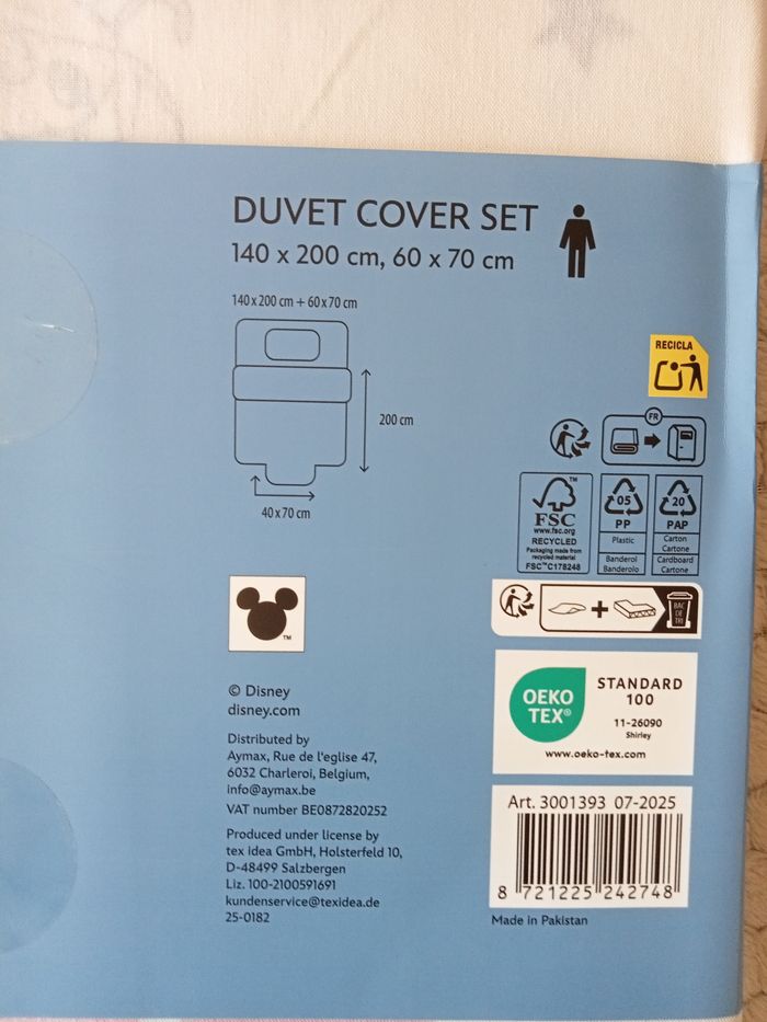 Parure de lit lumineuse Stitch et angél - photo numéro 6