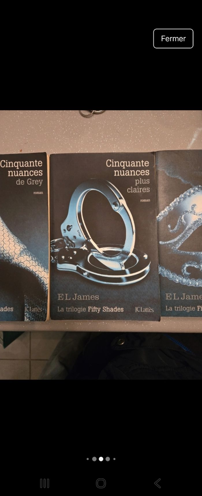 Trilogie 50 nuaces de Grey de EL James - photo numéro 4