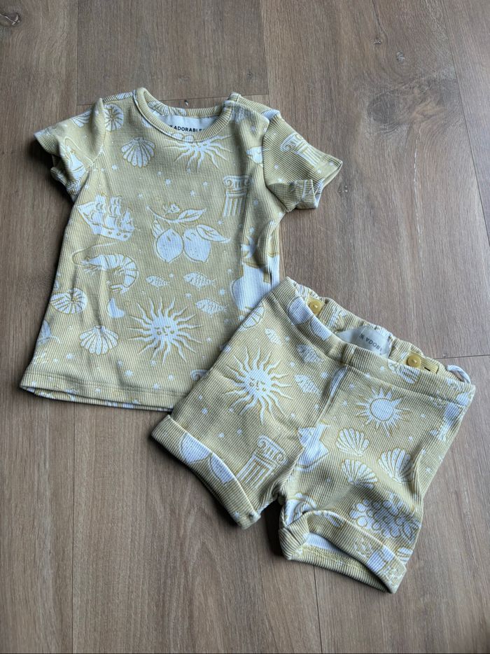 👶 Ensemble short & t-shirt H&M