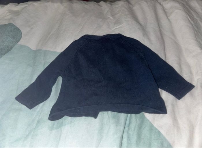 Gilet bleu nuit - photo numéro 3