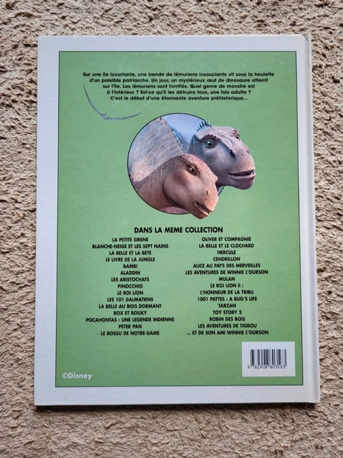 Livre enfant BD Dinosaure Disney - photo numéro 2