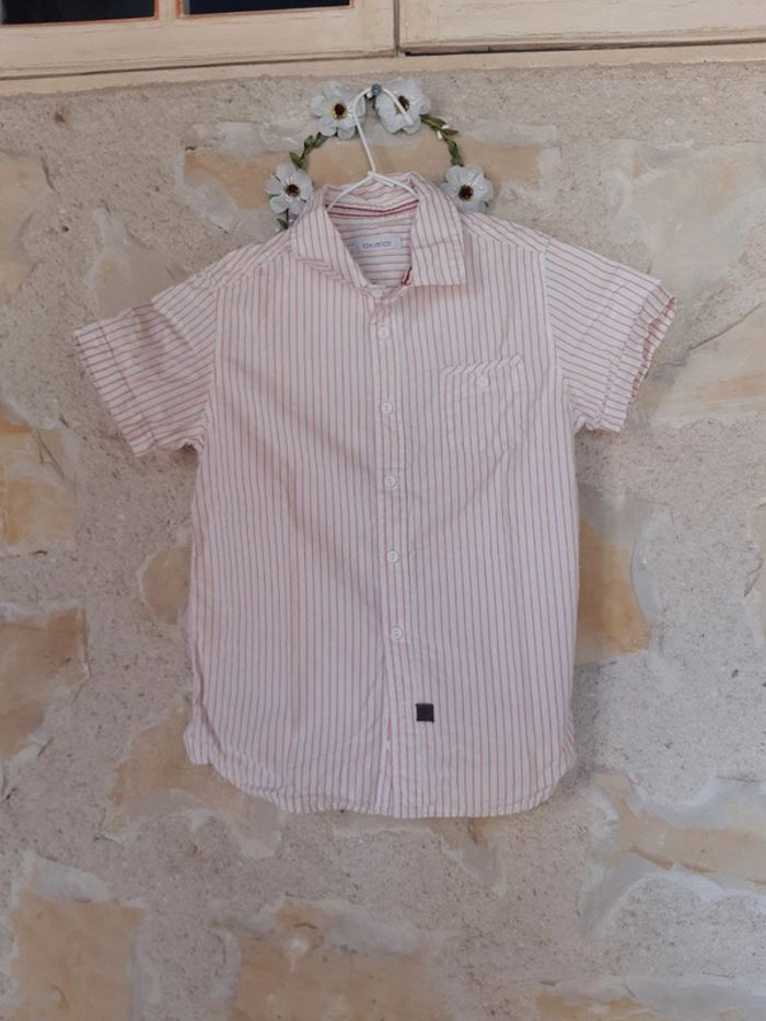 Chemise à manches courtes garçon 8 ans